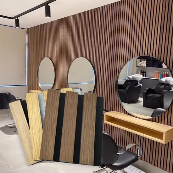 Acoustic Wood Wall Panel with Modern Design and Functionality