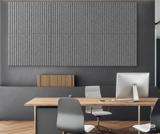 Venta directa de fábrica de paneles de pared especiales para interiores, paneles de aislamiento acústico de roble.