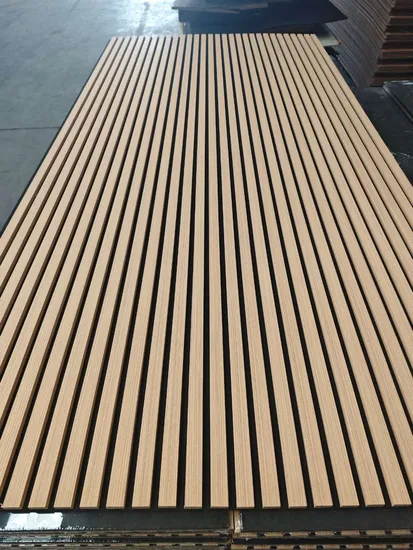 Panel acústico de madera con aislamiento acústico para interiores, diseño 3D de Akupanel, para decoración de paredes.