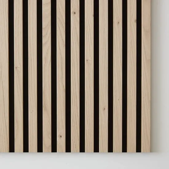 Sustainable Acoustic Wood Slat Diffuser Panels for Studios 
